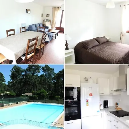 Villa Het Club - Charmante Maison Avec Jardin Dans La Pinede Pour 6 Personnes A Ocean Mae-0401 Lacanau
